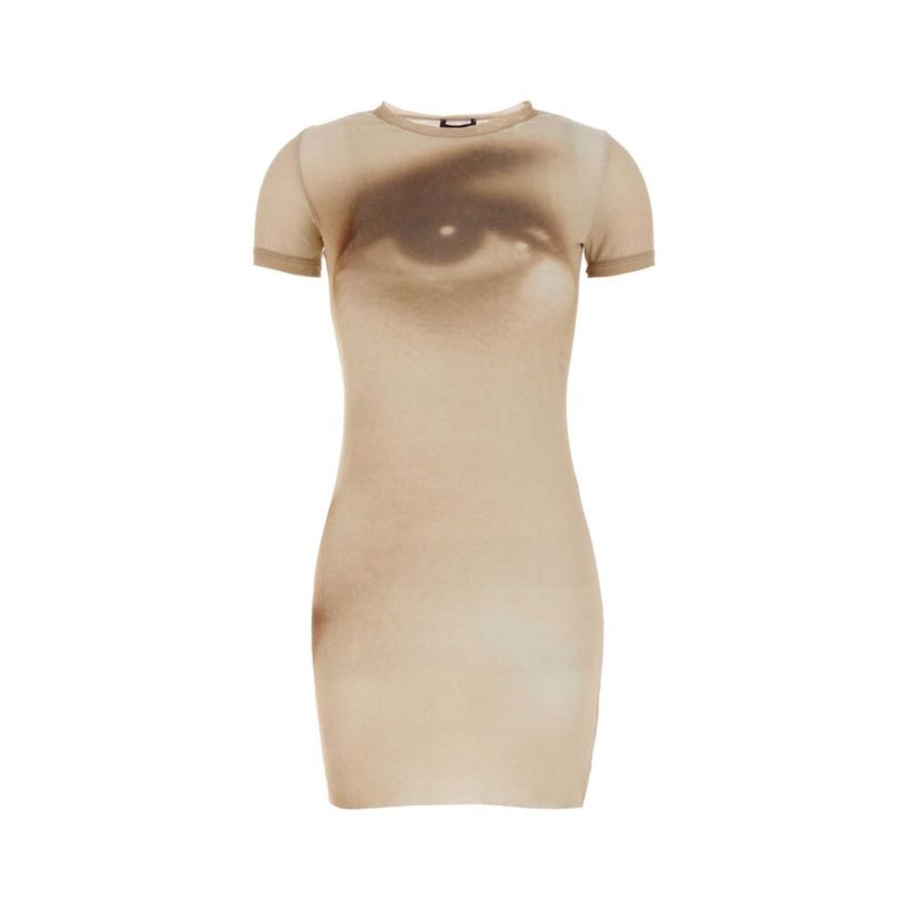 Jean Paul Gaultier Women Printed Tulle Dress